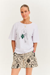 Tričko Secret Code s více způsoby nošení